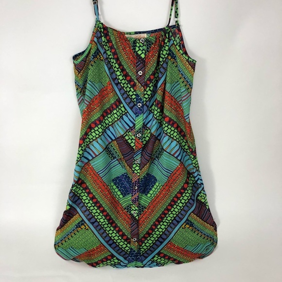 Mara Hoffman Dress - Button-front Tunic Cover Dress Size S Gorgeous! - Picture 3 of 8